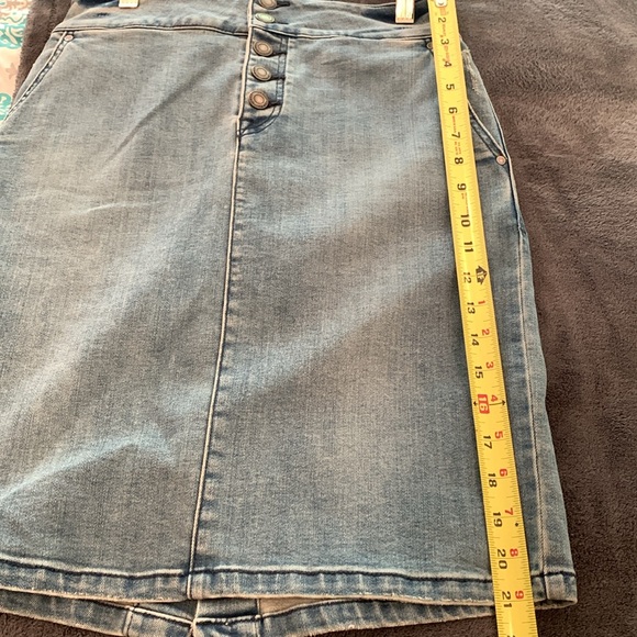 Prana High Waist denim Skirt festival Ready!🌺🌸 - Picture 4 of 6